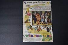 Original Wizard of Oz Vintage 1939 Print Ad from Good Housekeeping. Not Reprint picture