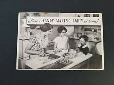 VINTAGE 1930s Brochure HAVE A CANDY-MAKING PARTY AT HOME Recipes picture