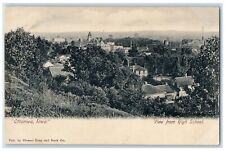 c1905 Aerial View High School Buildings Trees Ottumwa Iowa IA Vintage Postcard picture