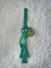 Vintage Authentic GUMBY Quartz Watch 1985 Prema Toy Co Green Rubber made In NY picture