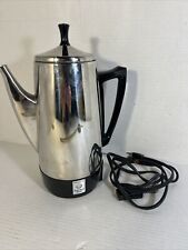 Vintage Presto Stainless Steel 2-12 Cup Percolator Coffee Pot Model 0281105 picture