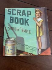 Shirley Temple antique scrapbook USED picture