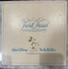 Vintage Walt Disney Trivial Pursuit Family Edition 1985 Full Game, Never Played picture