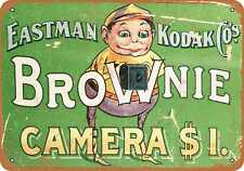 Metal Sign - 1904 Kodak Brownie Cameras - Vintage Look Reproduction picture