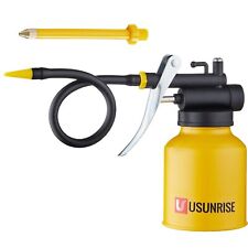 Multipurpose Metal Oil Can,Oil Can Pump Oiler with 2 Spout for All Lubrication picture