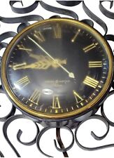 Vtg MCM General Electric Telechron Wall Clock Not Working For Parts Repair picture