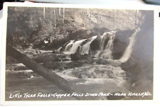 1940s-50s FIFIELD WISCONSIN Wi. RPPC Real Photo Postcard Little Tyler Falls, Wi. picture