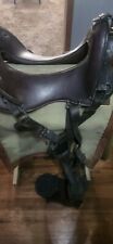 US Cavarly M1904 Artillary Saddle With Stirrups And Cinch picture