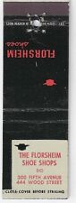 Florsheim Shoes 200 Fifth Avenue NYC MMD 1944-56 Empty Matchcover picture