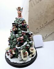 Danbury Mint Hummel Christmas Tree Figurine Light Up Working in Box COA  picture