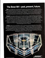 1980 Print Ad  Bose 901 Direct/Redirecting Speaker Acoustic Matrix Sound System picture