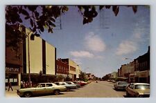 Denison TX-Texas, Scenic View, Shops, Stores, Drugstore Vintage c1976 Postcard picture