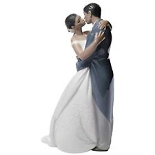 Lladró NAO A Kiss Forever Tm Bride & Groom Wedding Figurine Porcelain Sculpture picture