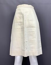 Royal Navy WRNS Skirt. Size 8. Vintage. 1966. White. picture