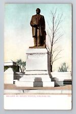 Chicago IL-Illinois, William McKinley Statue, Antique, Vintage Souvenir Postcard picture