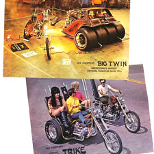 1970 AEE Choppers Big Twin Sweepstakes Winner MINI POSTER Trike Corv Air Powered picture