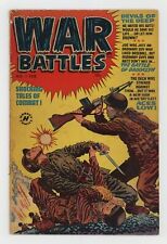 War Battles #1 VG- 3.5 1952 picture