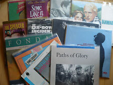 LOT OF LAZERDISCS, MONROE Paths Glory, Ghost Mrs. Muir, HAWAII, Fonda, HITCHCOCK picture