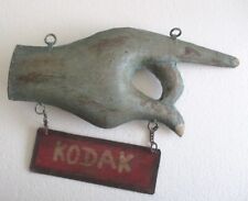 Kodak hand direction sign picture