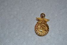 VACATIONAL AGRICULTURE FFA (FUTURE FARMERS OF AMERICA) PIN/BADGE GOLD TONE picture