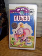 Vintage Dumbo vhs Walt Disney MASTERPIECE COLLECTION Dumbo Mint Sealed NOS picture