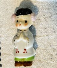 Antique Miniature Porcelain Asian Child Figurine Hand Painted Granny Core picture