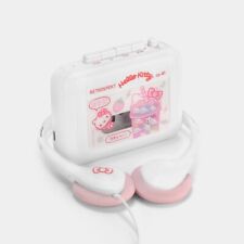Hello Kitty Cassette Player Sanrio Exclusive Strawberry Milk NEW w Box  picture