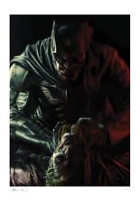 Sideshow Fine Art Print: Batman #100 Signed By Lee Bermejo #117/#300 picture