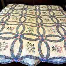 American Pacific Double Wedding Band Quilt 86 x 82 (width x Length) picture