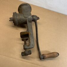 Vintage Keystone 20 Meat Grinder made in the USA Wood Handle picture