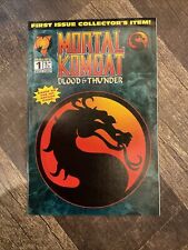 Malibu Comics Mortal Kombat Blood & Thunder #1 Collector's Item 1994 VF/NM picture