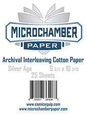 MicroChamber Paper Silver Size 25 Sheets 6-3/4