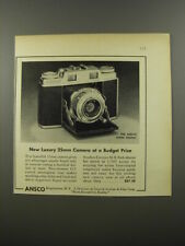 1954 Ansco Super Regent Camera Ad - New Luxury 35mm Camera at a budget price picture