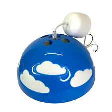 Retired Discontinued Ikea Skojig Blue Cloud Ceiling Pendant Lamp Light Y2K Decor picture