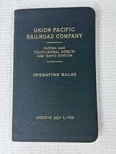 VTG 1954 Union Pacific Railroad Company Operating Rules Book Eastern & S Central picture