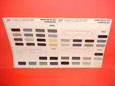 1949 1950 1951 1952 CADILLAC 60 SPECIAL FLEETWOOD COUPE DEVILLE PAINT CHIPS picture