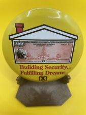 US SAVINGS BONDS USPS PROMOTIONAL BADGE ‘Building Security…Fulfilling Dreams’ 3” picture
