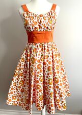 Disney Parks Dress Shop Women Unworn Orange Bird Dress Size XS picture