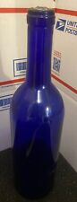 Cobalt Blue Wine Bottle (Vintage) 750ml Bordeaux For Wine Making picture