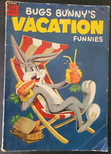 BUGS BUNNY'S VACATION FUNNIES #4 (1954) SILVER AGE GIANT DELL COMICS LOONEY TUNE picture