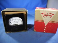 Triplett Model 227-T, 0-2 Milliamperes DC Panel Meter (FREE & FAST SHIPPING) picture