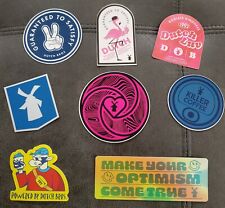 DUTCH bros STICKER lot Of 8 Authentic Dutch Brothers Coffee picture
