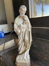17” Vintage Religious Figure Jesus Christ With Child Universal Stat Co. 1956 picture
