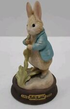 BEATRIX POTTER PETER RABBIT EATING LETTUCE ON CENTENNIAL 1893-1993 STAND #1222 picture