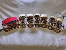 Vtg Mr. Christmas Holiday Carousel Circa 1874 Lights Music and Motion  picture