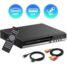 DVD Player, HD AV Output, All Region Free CD DVD Players for TV, DVD Player W8E6 picture