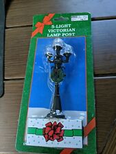 Caldor 5-light Victorian Lamp Post, Battery Operated, NEW picture