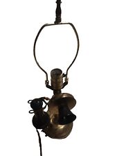 Antique Western Electric Brass Black Candlestick Phone Table Lamp STUNNING picture