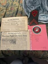 WWII Iwo Jima Vets Unpublished Vers. Of Book, Still A PFC By Eugene H. Peterson picture