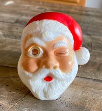 Vintage Santa Head View Master Style Toy Celluloid Christmas Toy Hong Kong picture
